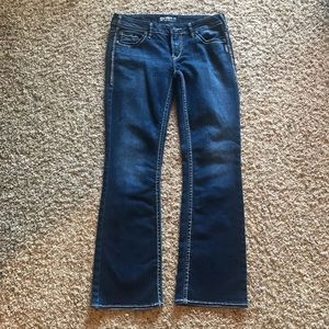 Silver Aiko Bootcut Jeans-Perfect condition! 30/33